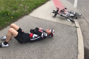 Jon Ornee in bike crash 