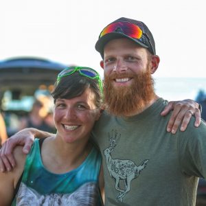 Matt and Jenny Acker, Michigan cyclists