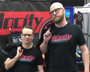 Jeff and Rob at Velocity booth