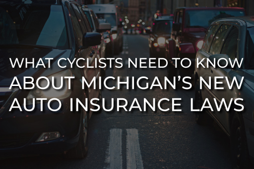 what cyclists need to know about new auto insurance law