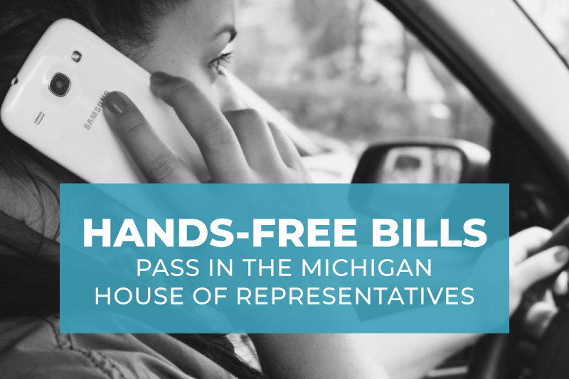 Hands-free bills pass in the Michigan House of Representatives