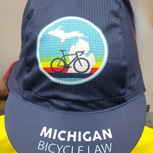 Michigan Bicycle Law Racer Cap